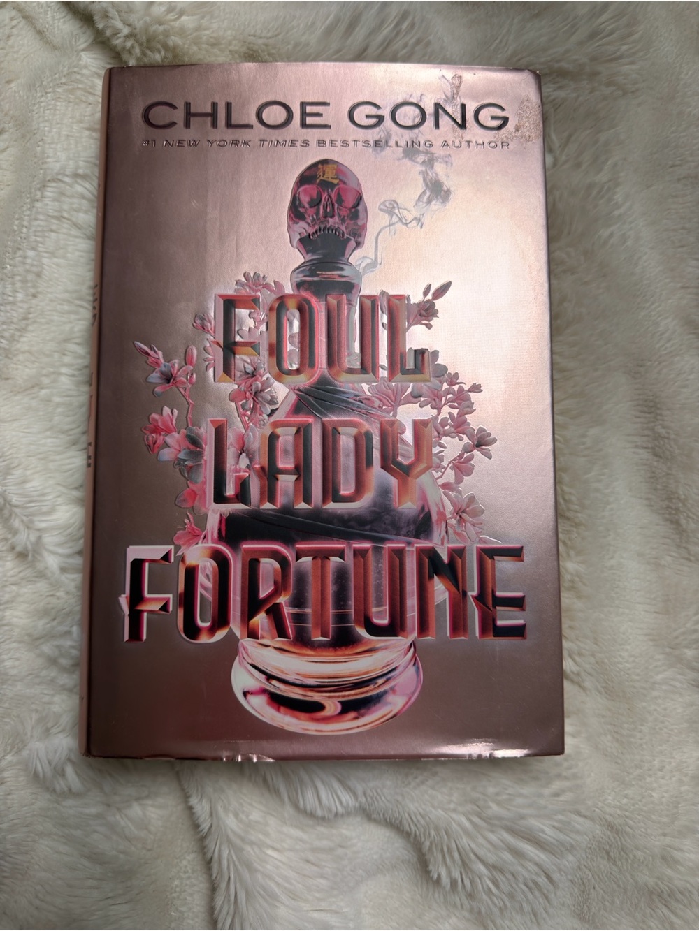 Chloe Gong "Four Lady Fortune" Hardcover - Pink Metallic Cover